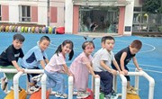 体育活动：开个火车吧！