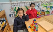益智区：方块城堡